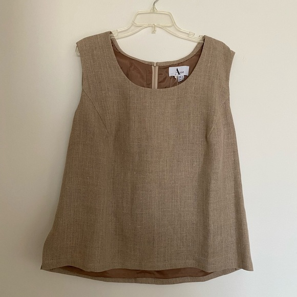 Vintage Algo NWT Linen Top - Picture 3 of 5
